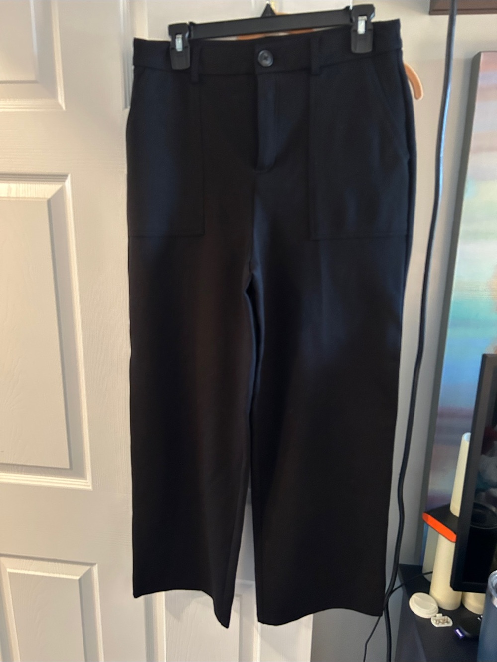 Wonderly Black Straight Leg Pants